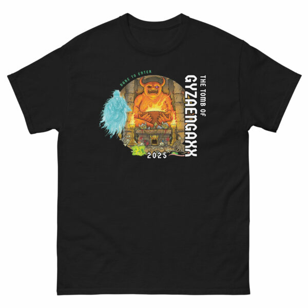 The Tomb of Gyzaengaxx Unisex classic tee Designed by Chet Minton