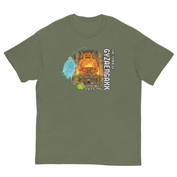 The Tomb of Gyzaengaxx Unisex classic tee Designed by Chet Minton - Image 6