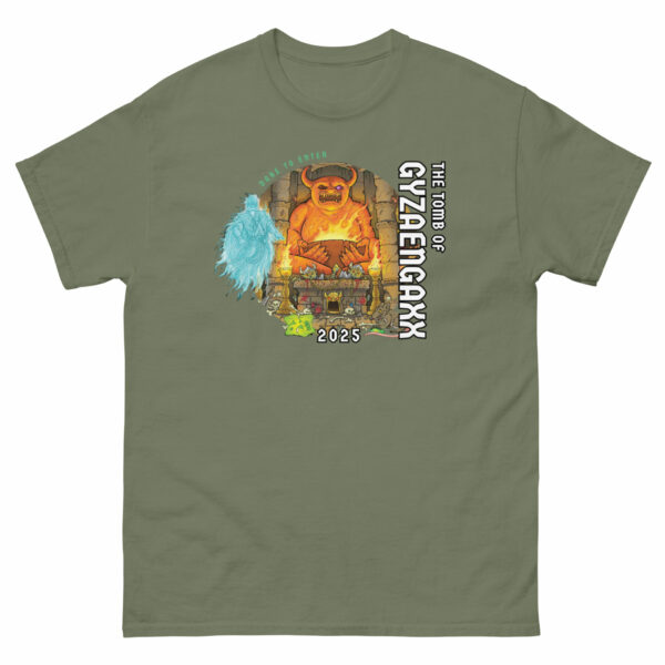 The Tomb of Gyzaengaxx Unisex classic tee Designed by Chet Minton - Image 20