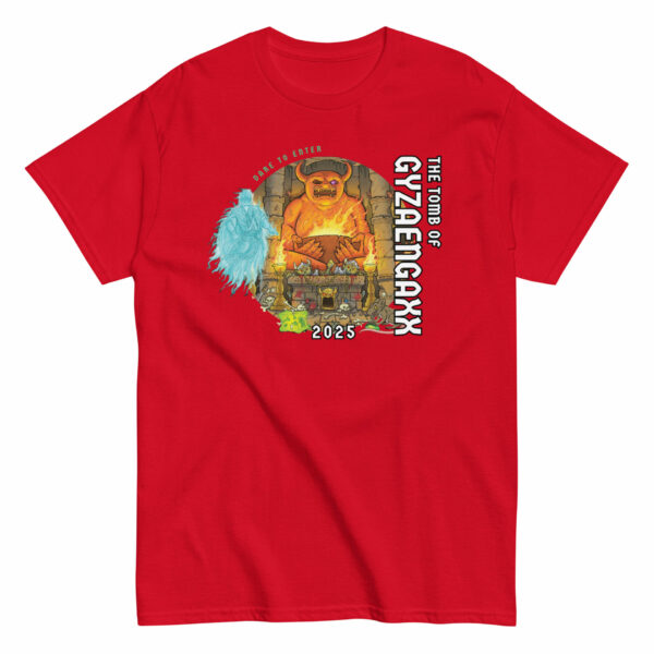 The Tomb of Gyzaengaxx Unisex classic tee Designed by Chet Minton - Image 2