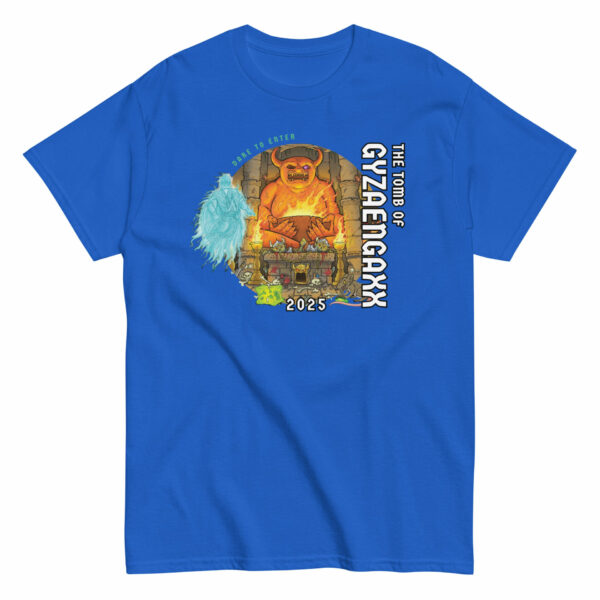The Tomb of Gyzaengaxx Unisex classic tee Designed by Chet Minton - Image 3
