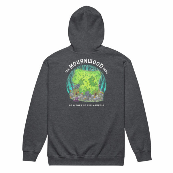 Mounrwood Madness Unisex heavy blend zip hoodie - Image 3