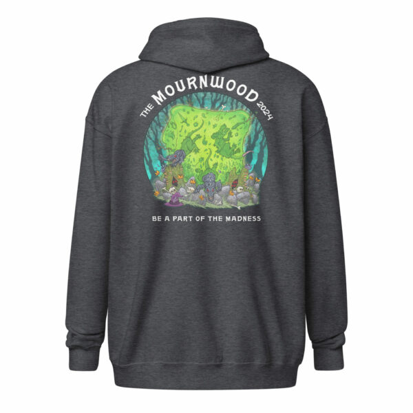 Mounrwood Madness Unisex heavy blend zip hoodie - Image 8