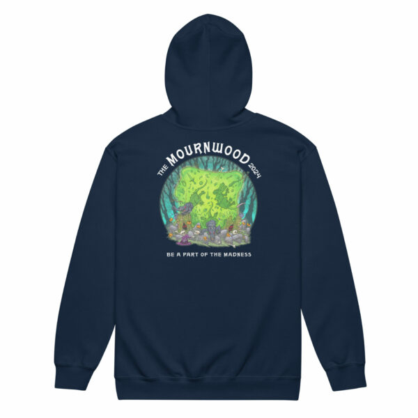 Mounrwood Madness Unisex heavy blend zip hoodie - Image 2