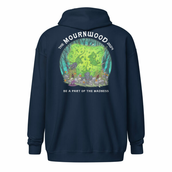 Mounrwood Madness Unisex heavy blend zip hoodie - Image 6