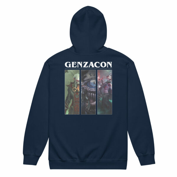 Genzacon Unisex heavy blend zip hoodie - Image 2