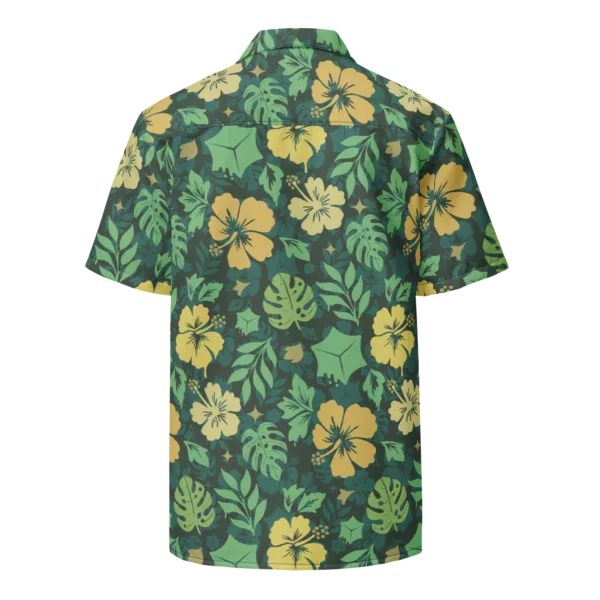 Yellow Gooey Cube Hawaiian Shirt - Image 2