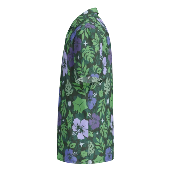 Purple Gooey Cube Hawaiian Shirt - Image 4