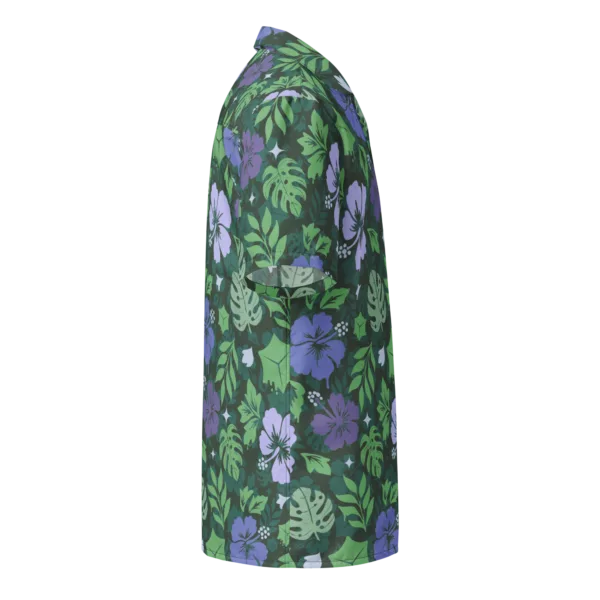 Purple Gooey Cube Hawaiian Shirt - Image 3
