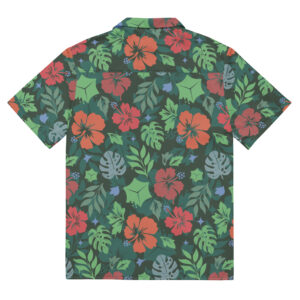 Red Gooey Cube Hawaiian Shirt
